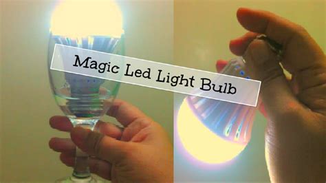 Easy to follow instructions for led magic bulb